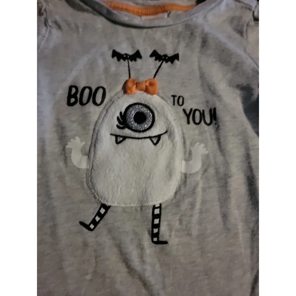 Gymboree fall festival Halloween monster boo to you top and leggings size 18 24